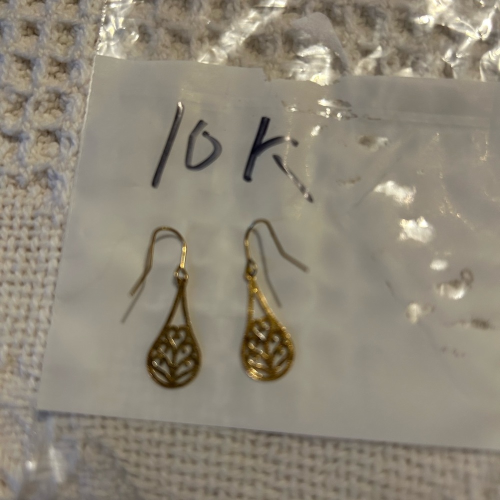 Gold earrings - Picture 11 of 11